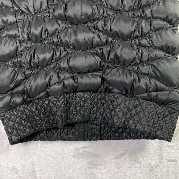 Nike Cascade Puffer Vest Women's Medium Black Goose Down Full Zip Athleisure - Picture 8 of 16